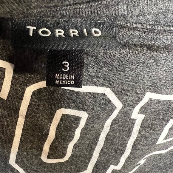 Torrid long sleeve crop top - Picture 2 of 3